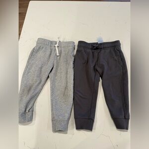 Carter's Gray and Black Kids' Joggers